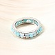 Оригинальный дизайн 925 перстни из стерлингового серебра RJEW-D321-01A-P-2