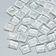Natural Quartz Crystal Cabochons G-T026-10x10-21-1