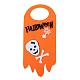 Cintres de bouton de porte en feutre thème halloween SKUL-PW0001-091-1