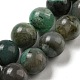 Fili di perle di quarzo smeraldo naturale G-A219-A02-03-1
