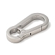 304 Stainless Steel Keychain Clasps STAS-G321-05P-2