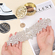 CHGCRAFT 30Inch Brial Glass Rhinestone Applique Sash with Hot Melt Adhesive Stick for DIY Wedding Belt AJEW-WH0329-17-3