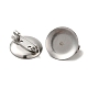 316 Stainless Steel Brooch Finding STAS-B050-01A-P-2