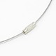 Cuerda del collar del alambre de acero X-TWIR-SW001-5-2