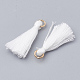 Polycotton(Polyester Cotton) Tassel Pendants OCOR-R067-G11-2