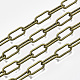 Unwelded Iron Paperclip Chains CH-S125-09B-AB-2