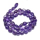 Natural Amethyst Beads Strands G-O186-B-05-3