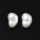 Perles d'imitation perles en plastique ABS X-KY-S170-01-2