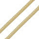 Clear Cubic Zirconia Watch Band Chains Bracelet BJEW-N014-006B-01-3