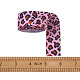 Leopard Printed Grosgrain Ribbons OCOR-TA0001-22C-7