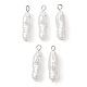 Ciondoli perla d'epoca acrilica PALLOY-JF02328-01-1