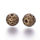 Tibetan Style Zinc Alloy Beads PALLOY-ZN191-AB-FF-2