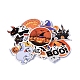50Pcs Halloween Holographic Vinyl Waterproof Cartoon Stickers DIY-B064-01C-7