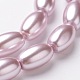 Hilos de perlas de vidrio de grado A de arroz HY-E001-06-2