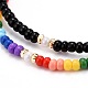 Glass Seed Beads Stretch Bracelets BJEW-JB06294-04-3
