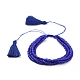 (Schmuckpartys im Fabrikverkauf) verstellbare Armbänder aus geflochtenen Perlen aus Glasperlen BJEW-JB04777-02-1