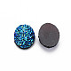 Electroplate Druzy Resin Cabochons X-CRES-T012-08B-4