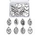20pcs 4 pendentifs en alliage de style tibétain TIBEP-CJ0001-20-7