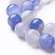 Chapelets de perles d'agate naturelle G-P434-09A-A-3