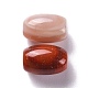 Perles d'agate du botswana naturel G-M379-23-2