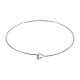 Текстурированный простой тонкий браслет для девушек и женщин BJEW-N013-005-1