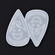 Diy lágrima con calabaza jack-o'-lantern colgantes moldes de silicona DIY-D060-12-4