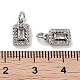 Латунные микро проложить кубического циркония подвески KK-C051-11P-03-3
