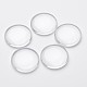 30MM Clear Transparent Dome Glass Cabochons X-GGLA-G009-1