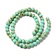 Chapelets de perles en turquoise synthétique TURQ-H038-6mm-XXS10-3