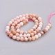 Chapelets de perles en opale rose naturelle G-F568-115-6mm-2