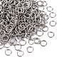 304 Stainless Steel Open Jump Rings X-STAS-Q186-02-4x0.6mm-2