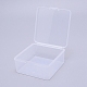 Transparent Plastic Bead Containers CON-WH0073-86B-2