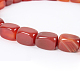 Natural Red Agate Bead Strands G-E245-03-1
