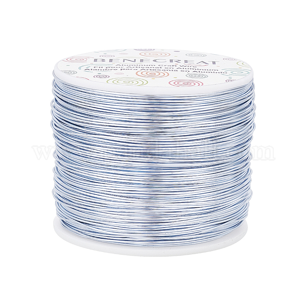 Fil De Bijouterie 20 Jauge/0.8mm - Cuivre Blanc Argenté 7m | BENECREAT | Création Bijoux