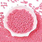 Выпечка краска стеклянные бусины SEED-T006-03P