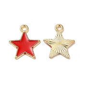 Подвески из эмали и сплава ENAM-C005-01G-06