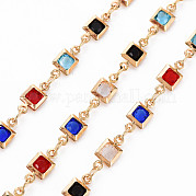 Handgefertigte Perlenketten aus Messing CHC-S012-057A