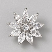 Латунные пуговицы с 1 отверстием и хвостовиком из циркония. FIND-WH0423-95A