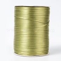 Find green satin ribbon on