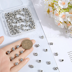 100 шт. бусины из сплава в тибетском стиле&nbsp;FIND-SP0002-23