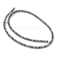 Немагнитные синтетический гематит бисер пряди G-I365-17