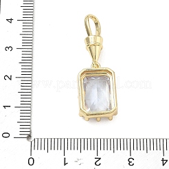 Pendenti in ottone con zirconi cubici&nbsp;CU-CBA6980-04G-J