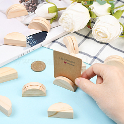 24шт держатель для визитных карточек из сосны&nbsp;DJEW-SP0001-21A-02