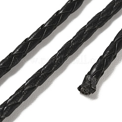 4-lagige runde geflochtene Kordel aus Kunstleder&nbsp;LC-XCP0001-06