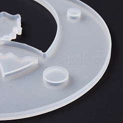 Большой кулон в форме животного на полумесяце своими руками&nbsp;LS-DIY-F125-01