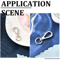 1 шт. 925 поворотные застежки из стерлингового серебра STER-BBC0008-65