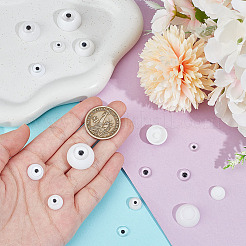 12 пара 6 стилей полукруглых акриловых глаз для изготовления кукол&nbsp;DIY-OC0013-18