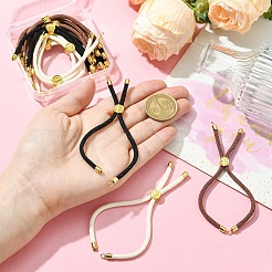 12 шт. 3 цвета нейлоновых шнуров для изготовления браслетов AJEW-YW0001-40C