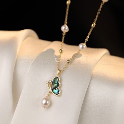 Комплект украшений из латуни с кубическим цирконием FS-WG1B634-01