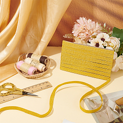 5 ярд блестящих полиэфирных лент&nbsp;DIY-WH0580-16A